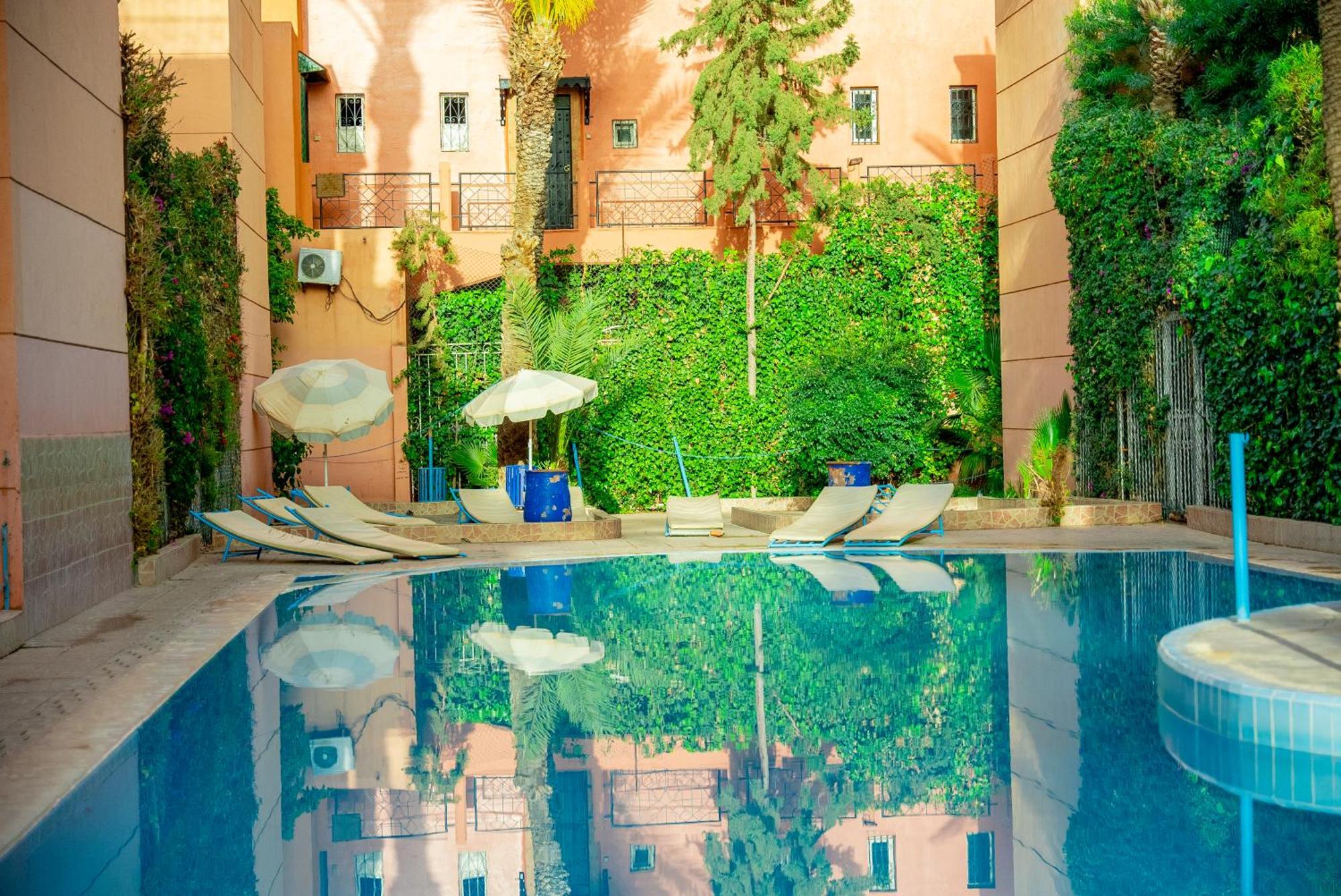 מרקש Riad The Moroccans Pool And Terrace מראה חיצוני תמונה